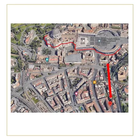 Vatican Glamorous At Passeggiata Del Gelsomino - Free Parking, 4 Guests, - Jubilee Ideal Rome